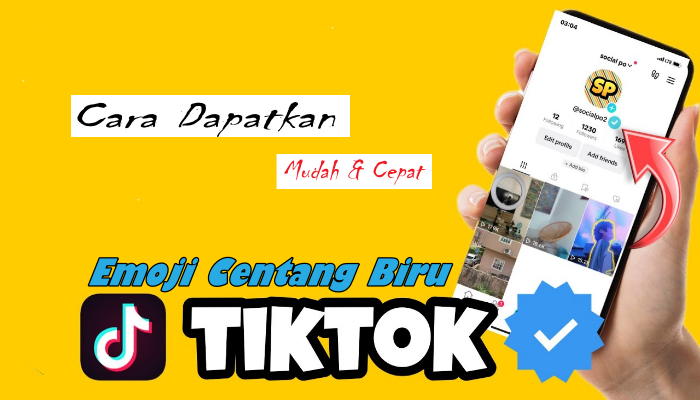 Emoji Centang Biru Di TikTok