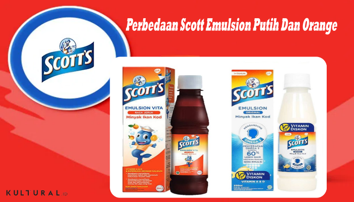 Perbedaan Scott Emulsion Putih dan Orange